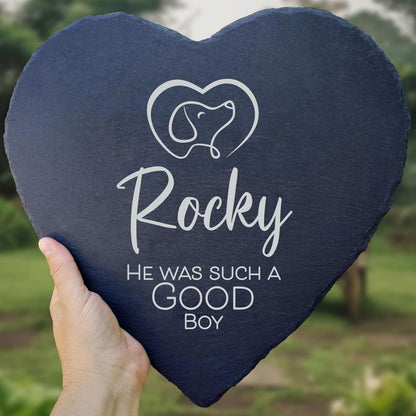Dog Memorial Gifts for Loss of Dog, Cemetery Decorations for Grave, Pet Loss Sympathy Gift, Personalized Remembrance Garden Stone, Cat Lovers Heaven Grave Markers Bereavement Headstone