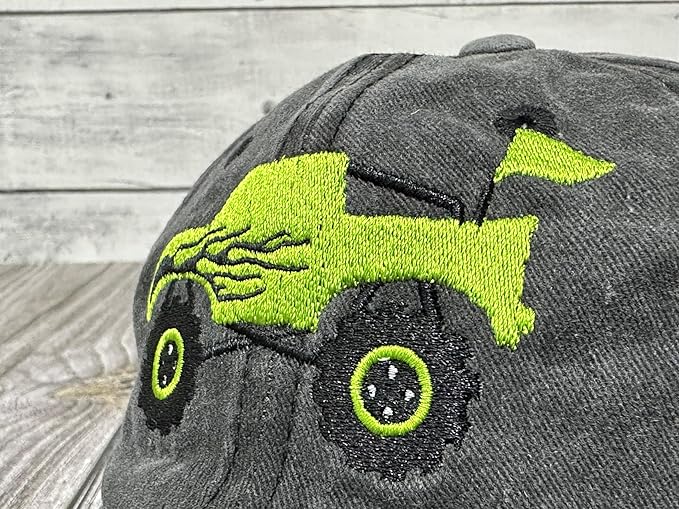 Embroidered Monster Truck Baseball Hats for Girls Boys 91VrCKNma5L._AC_SX679.jpg