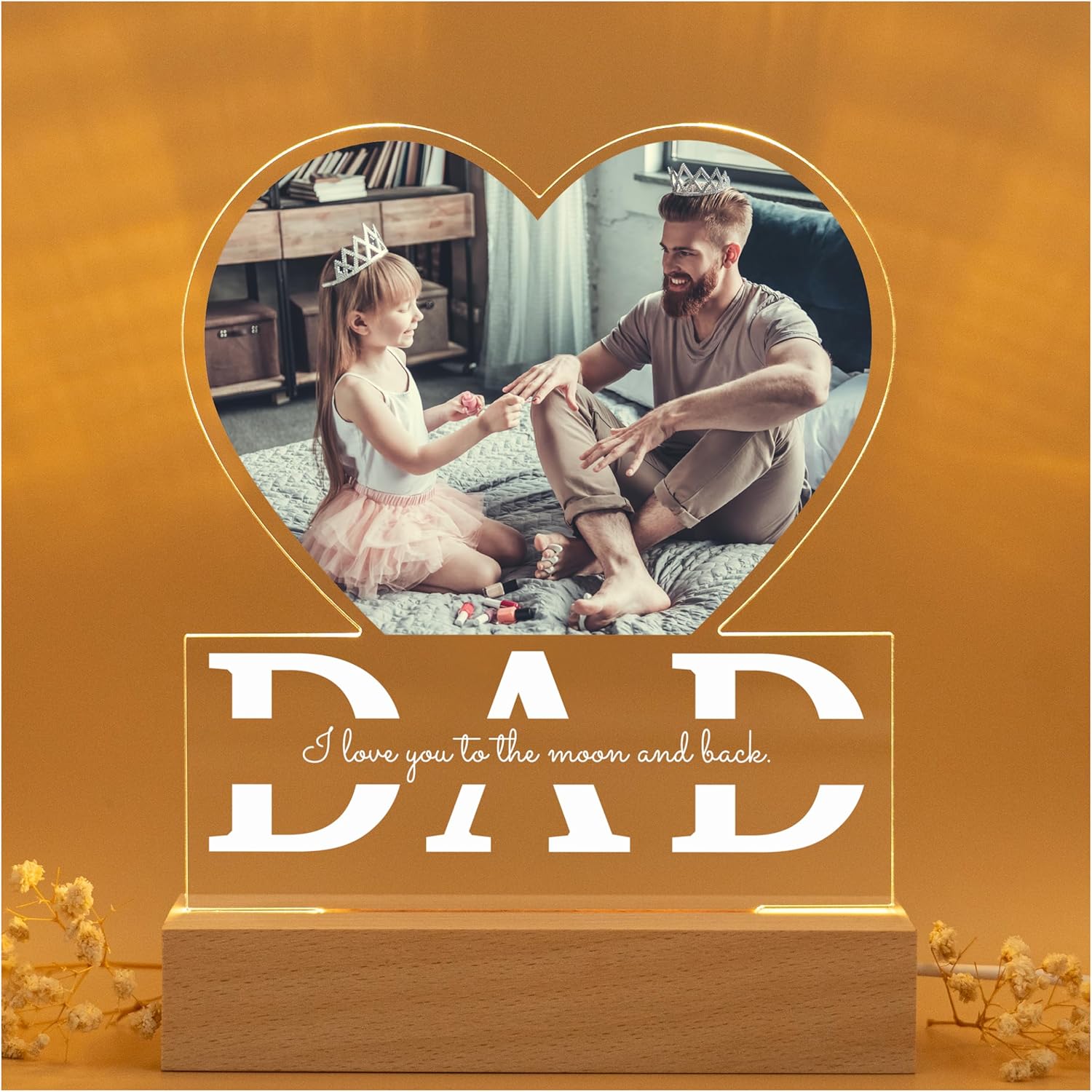 Gifts for a Dad - Personalized Dad Gifts/Customized - Unique Birthday Gift Dad from Kids - Photo Gift for Dad Birthday