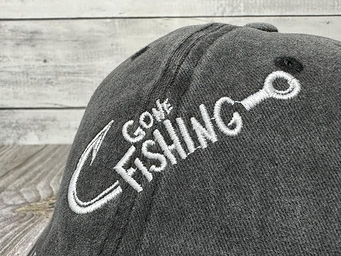 Embroidered Gone Fishing Hats 91buZE25BBL._AC_SX679.jpg