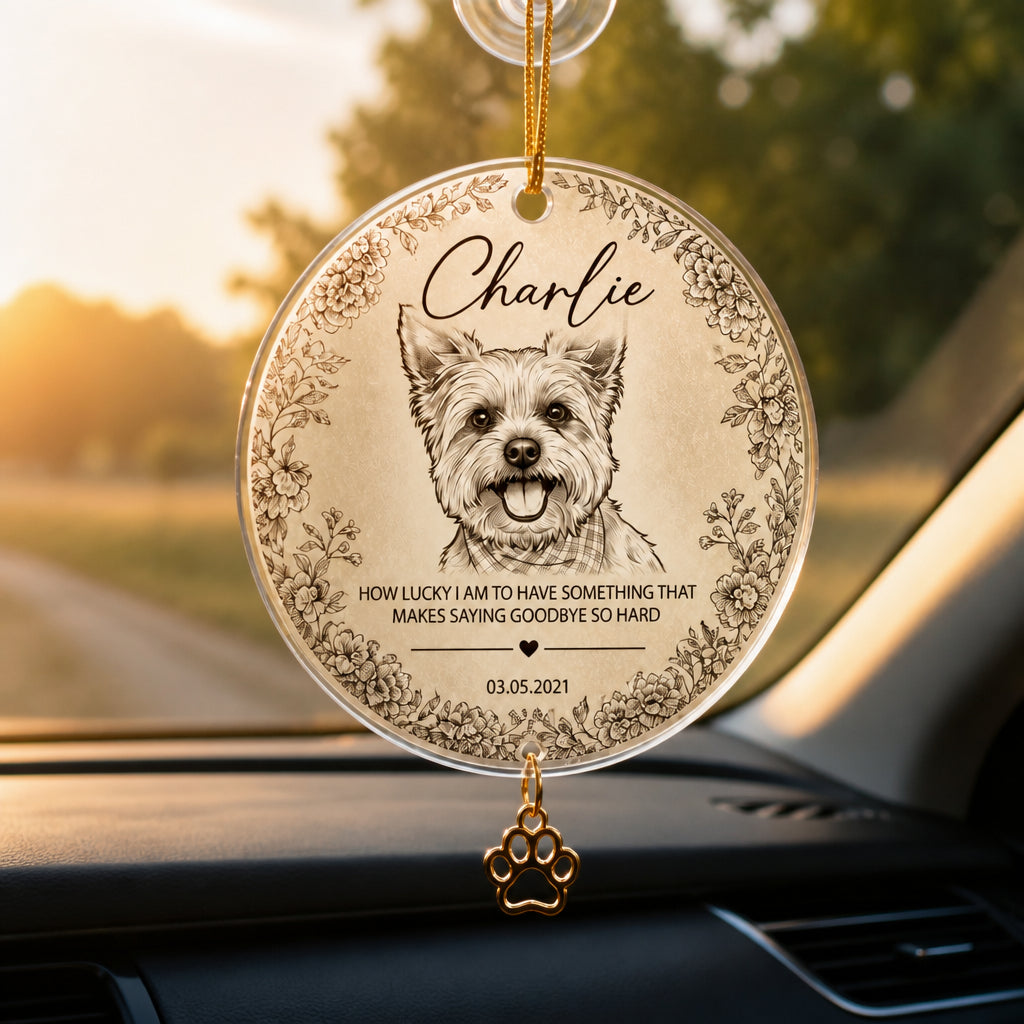 Custom Pet Memorial Botanical Portrait Ornament - Personalized 1 Layered Suncatcher with Charm 91f295a7-e9f6-4500-8cc8-4f46a1d213b9.jpg