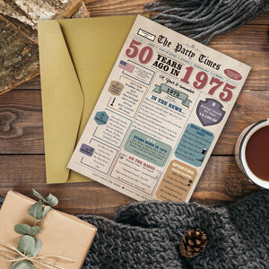 80th Birthday Card Gifts for Men Women, Retro Gifts for 80 Year Old Man Woman, 80th Birthday Decorations for Grandpa Grandma