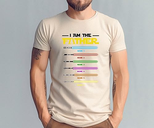 I Am Their Father Personalized Shirt, Custom Dad Shirt With Kids Names, Personalized Fathers Day Shirt, Daddy Shirt, Gift For Dad Shirt