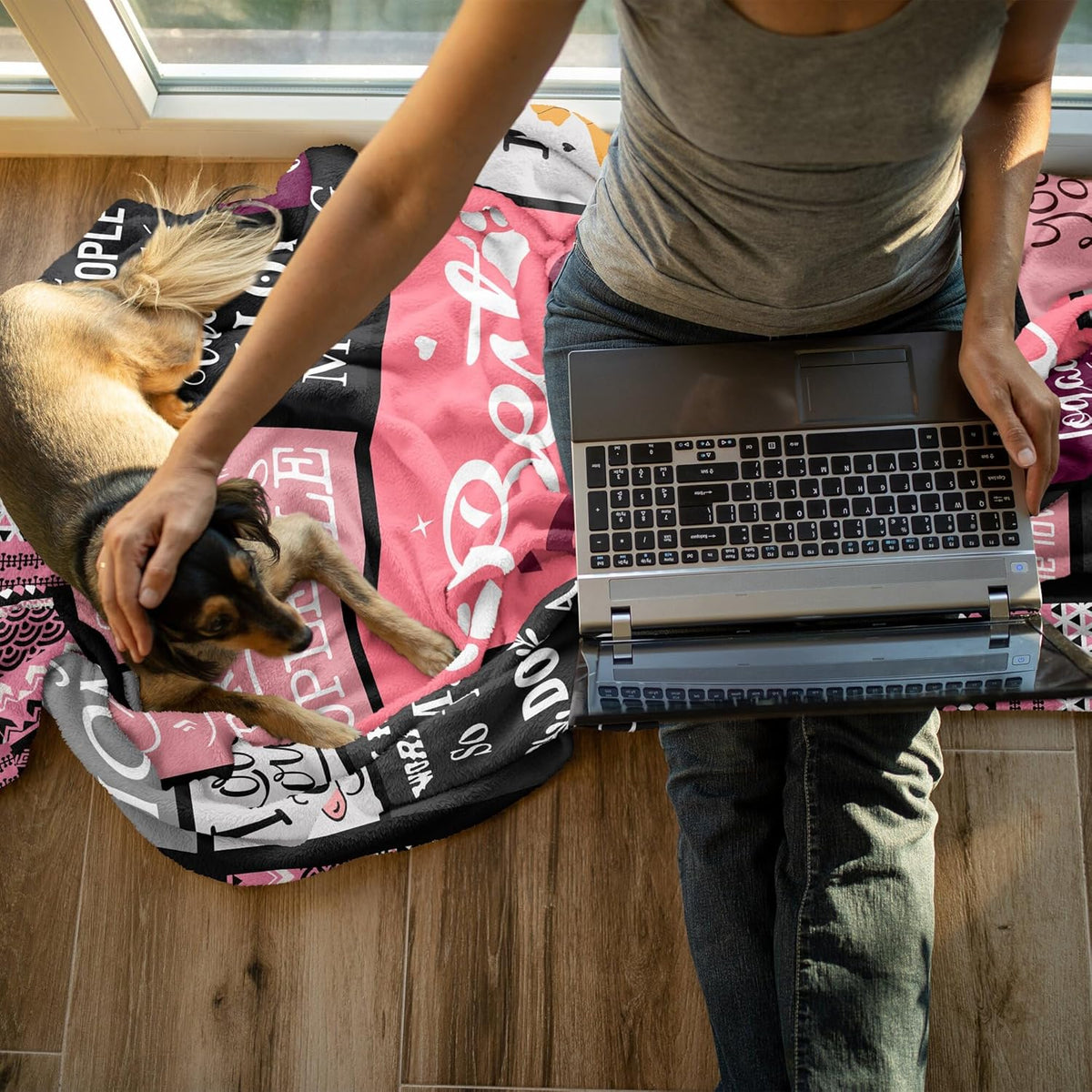 Dog Mom Gifts for Women Blanket, Dog Lovers Gifts for Women, Gifts for Dog Lovers Women, Dog Lover Gifts for Women, Dog Mom Gift, Mother's Day Gift