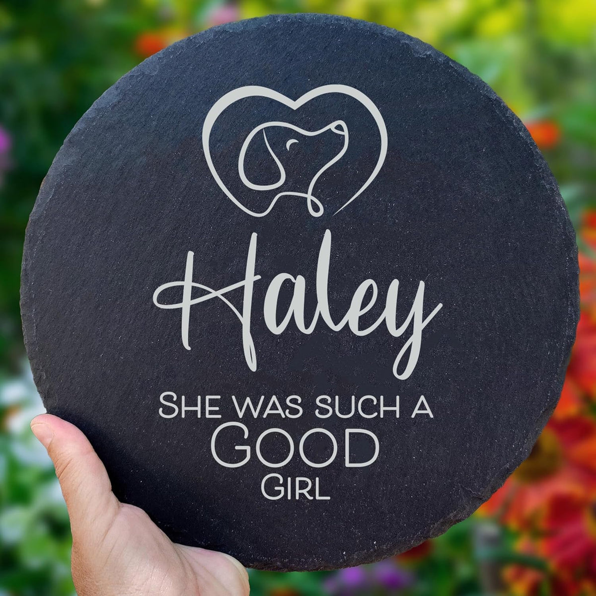 Dog Memorial Gifts for Loss of Dog, Cemetery Decorations for Grave, Pet Loss Sympathy Gift, Personalized Remembrance Garden Stone, Cat Lovers Heaven Grave Markers Bereavement Headstone