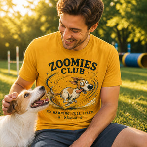 Zoomies Club Personalized Dog Cartoon Tee - Personalized T-shirt 921c9f35-beba-4fb8-a0ee-0c7ee41d8cd0.jpg