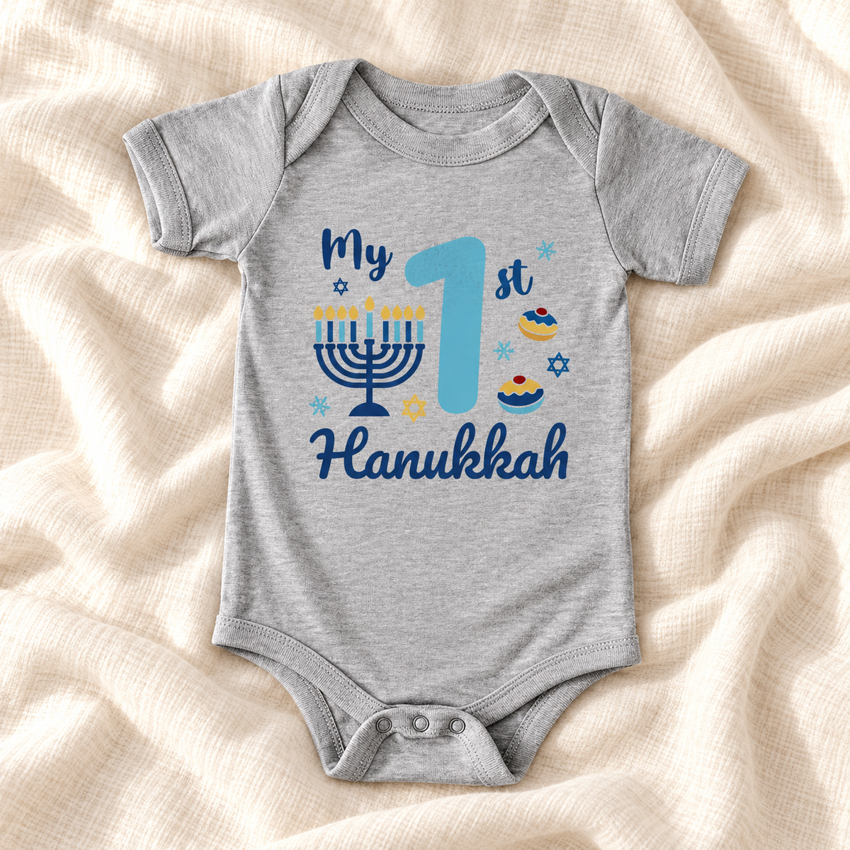 My First Hanukkah Baby Bodysuit, Jewish Holiday Shirt, Gift For Baby 922d600d-820b-429b-941b-db238a6317a8-o4.png