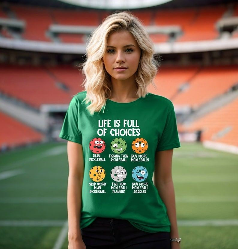 Pickleball Shirt, Pickleball Player Shirt, Sport Clothes, Funny Pickleball Graphic Tees, Pickleball Gifts, Gift for Her