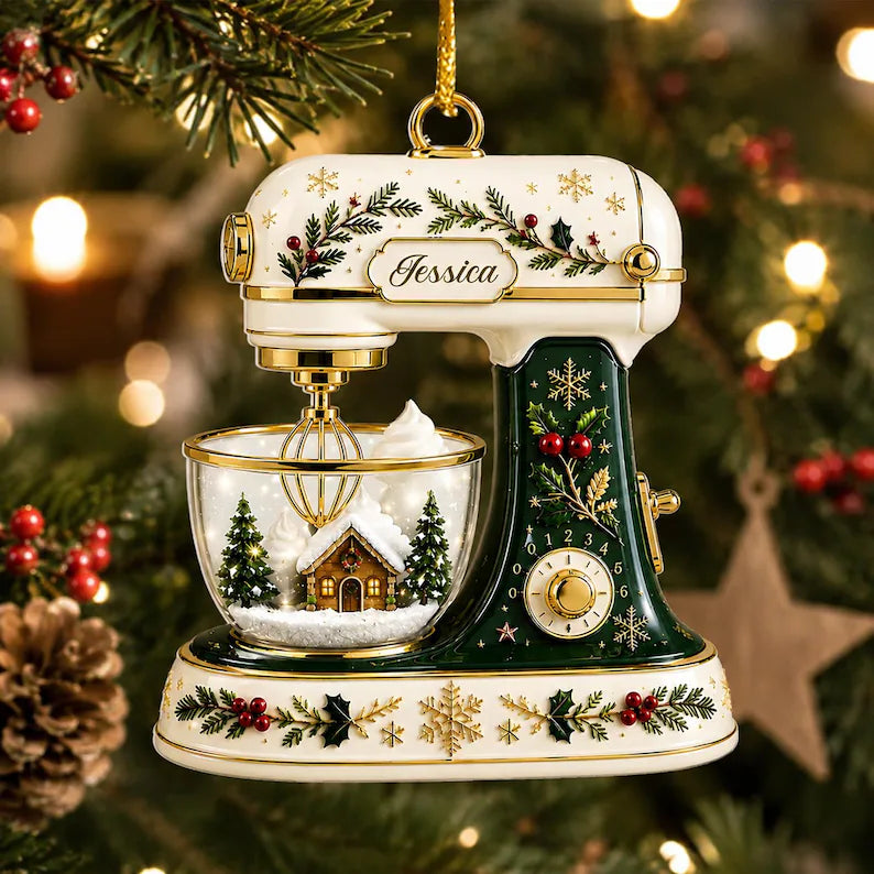 Christmas Baking Mixer-Personalized 2D Effect Mixer Acrylic Ornament,Custom Kitchen Mixer Christmas Keepsake,Baking Gift For Bakers 9285d126-6fc3-4197-8446-b7056ff7e620-gfgfg-3-.webp