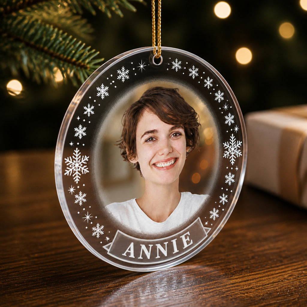 Custom Photo Snowflake Acrylic Ornament with Name - Personalized Transparent Acrylic Ornament 929a5696-45ac-46f9-9f3c-832ec218f2f1.jpg