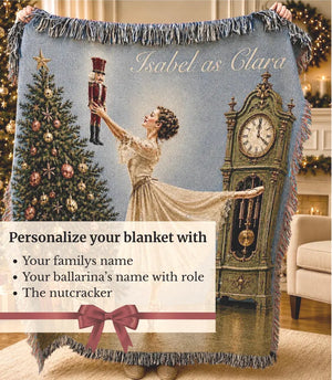 Nutcracker Woven Blanket Personalized Gift For Ballet Dancer Nutcracker Season Ballet Keepsake Custom Name Blanket Clara Christmas Tapestry 929dfe3e-14a2-4a00-92a6-18cc48cd4641-gfgf-8-.webp
