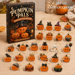 Pumpkin Pals Advent Calendar 2026 - 24 Day Spirits Countdown, Acrylic Charms Blind Box - Gift For Pumpkin Lovers 92b38615-9784-444b-ac2b-7d941eae82d7-text.png