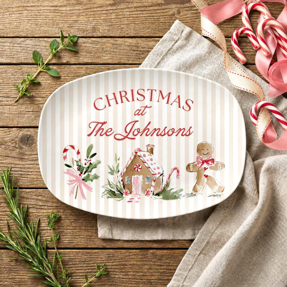 Christmas Cookie Platter with Family Name Custom Holiday Serving Plate Personalized Santa Cookies Plate Babcia Gift from Grandkids 92bbbadc-7ac6-410c-a152-605d15486afe-1.jpg