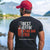 Best Effin' Bonus Dad / Step Dad /Dad /Father/ Daddy Ever Gun Rights American Flag Back T-Shirt Father's Day Gift For Dad