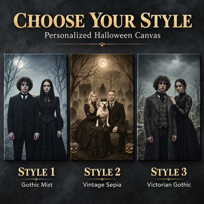 Personalized Halloween Family Portrait Canvas – Custom Gothic Couple & Pet Wall Art from Photo 92d2b54d-78ba-4dea-857b-c882567aa49d-Ba-l-a-ch-n-canvas-Halloween-c-i-n.png