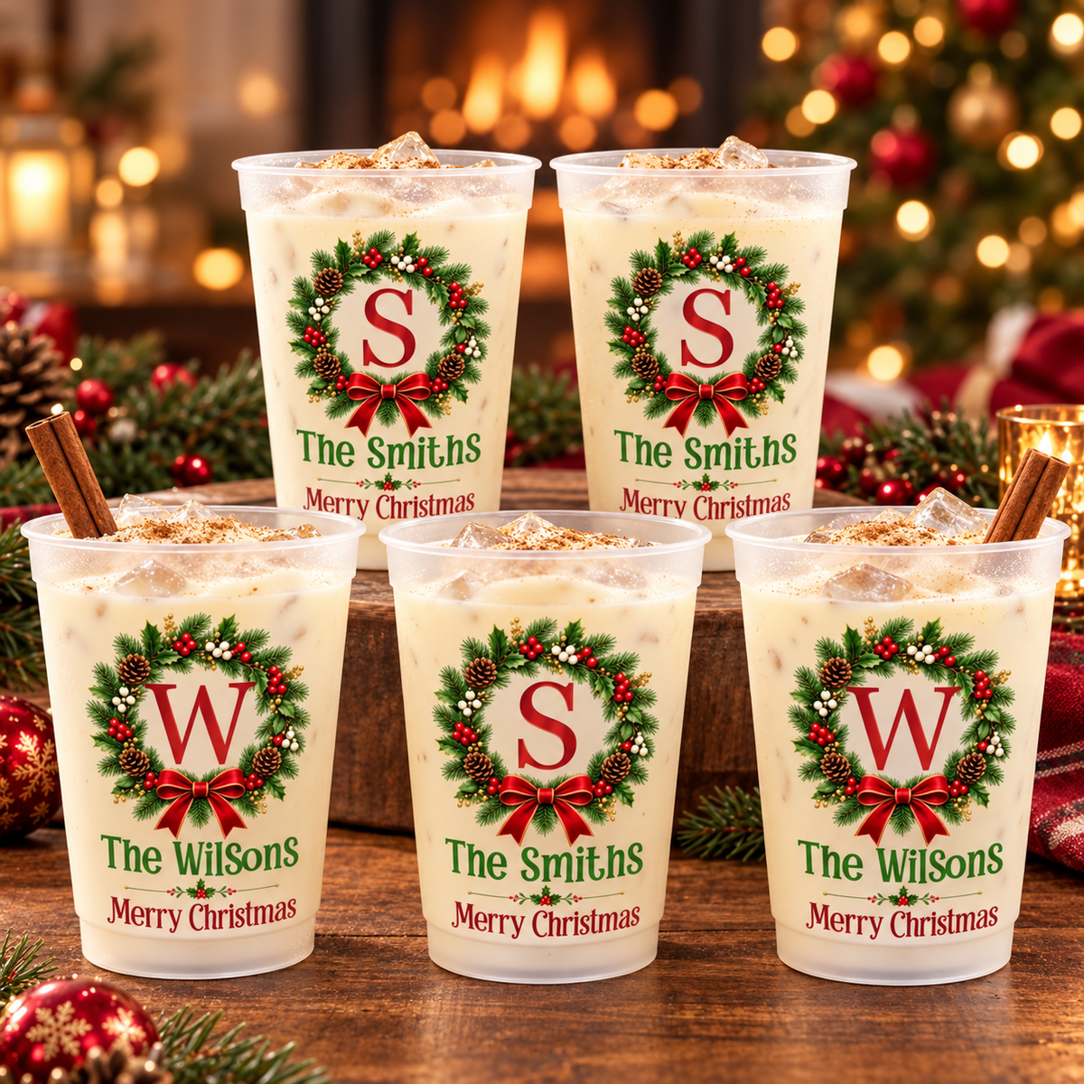 Custom Party Cups - Personalized Christmas Birthday Gifts For Mom, Dad, Brother, Sister - Merry Family Moments 9304c1b2-5879-4782-9095-af542811b123-banner-1.png