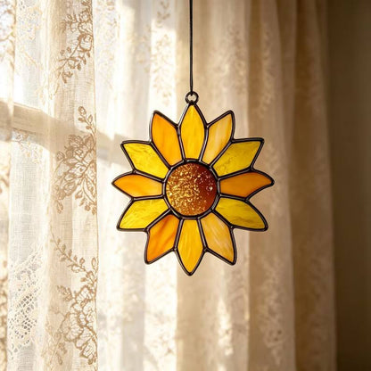 Minimalist Sunflower Stained Glass Suncatcher, Room Glass Ornament, Housewarming Gift, Yellow Floral Window Hanging, Rustic Decor 9308f494-d5d7-4a26-a295-381e7854342e-jgjhhjjhhjuyyuyu-3-.jpg