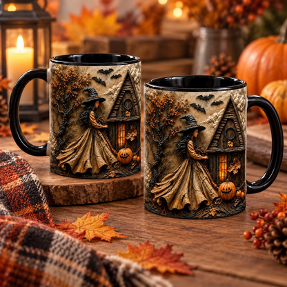 Halloween Witch Mug, Gothic Cottage Coffee Mug, Vintage Witch House Mug, Spooky Fall Ceramic Mug, Pumpkin Halloween Cup, Witchy Autumn Gift 93228e52-060d-48a1-9d49-7182ebe3c7f9-190925c7-ea47-46c3-b4ef-18d4dec45ca1.png