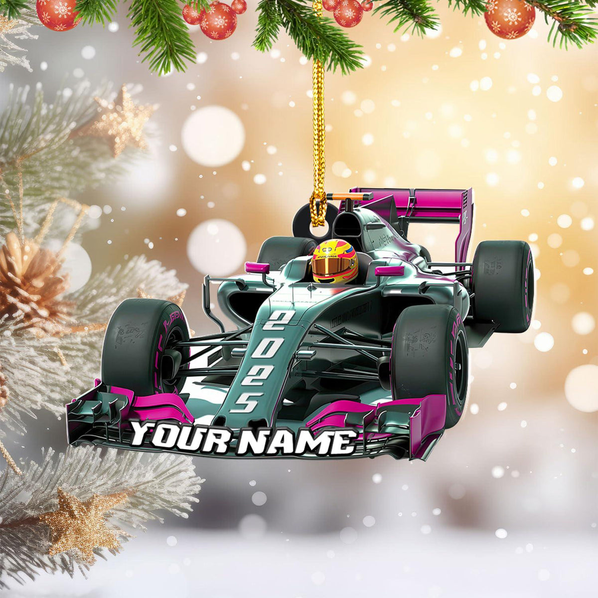 Personalized Race Car Christmas Ornament 2026, Race Car Christmas, Race Car Ornament, Race Car Tree Hanging Decor, Gift For Race Car Lovers 932434a9-7532-433c-96b2-2e30683203ee-9.jpg