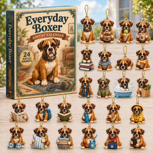 Everyday Boxer Advent Calendar 2026 - 24-Day Festive Countdown, Acrylic Charms Blind Box - Gift For Boxer Lovers 932f0204-a54d-4ffa-8c48-60675d46929e-boxer-box-charms.png