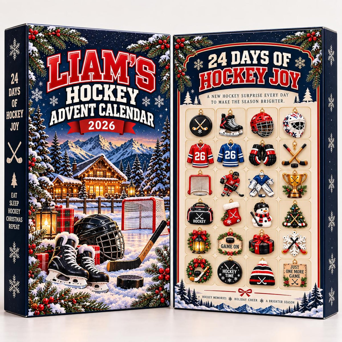 Personalized Hockey Advent Calendar 2026, 24 Acrylic Ornaments, Ice Hockey Christmas Countdown, Hockey Player Gift for Kids 936eeccc-af5c-496c-a59e-53b4fb4bed1b-il_1588xN.8591358952_5li9.jpg