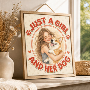 Just a Girl and Her Dog – Custom Portrait Wood Sign - Personalized Wood Sign 93880823-2346-44bd-b0fb-7967a38229b5.jpg