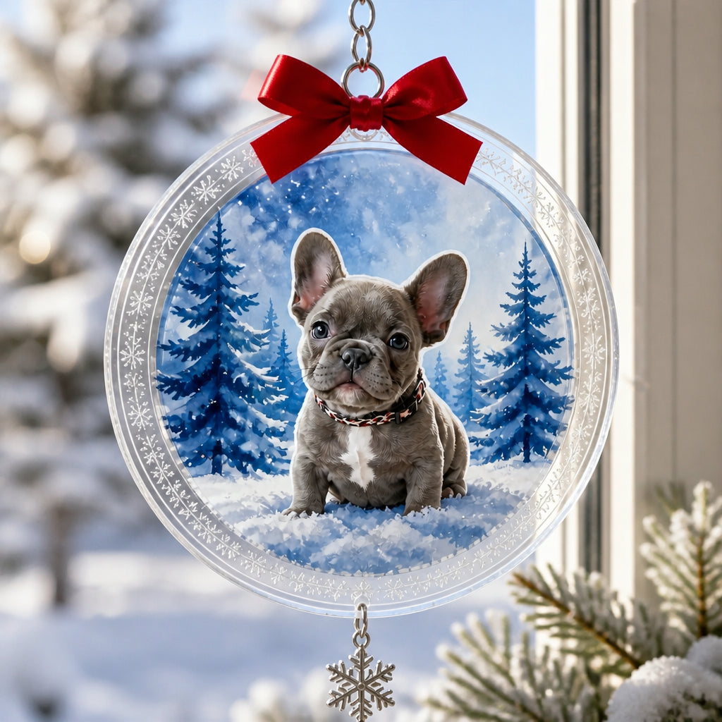 Personalized Pet Snow-Globe Bauble Ornament - Personalized 1 Layered Suncatcher with Charm 93924a00-b6e3-4773-9dc3-4b67de1c0d87.jpg