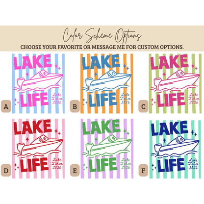 Custom Lake Life Shirt, Comfort Colors Summer Vacation T-shirt, Customized Location Unisex Youth Toddler Infant Matching Family Tees 9392b855-5542-4822-8e31-3f0d8d3ffb67-4.png