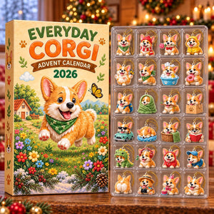 Everyday Corgi Advent Calendar 2026, 24 Day Christmas Countdown, Flat Acrylic Dog Ornaments, Gift for Corgi Lovers, Holiday Tree Decorations 939a88e7-e1d1-40b1-bca7-4d1e23bce67c-il_1588xN.8592360670_c1y4.jpg