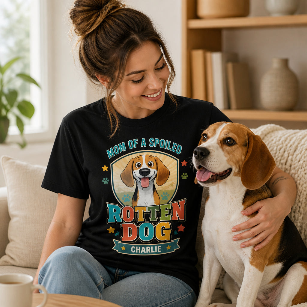 Mom of a Spoiled Rotten Dog - Personalized Pet Portrait Tee - Personalized T-shirt 93c88f04-90b8-4f85-8afe-b0c2680d6039.jpg