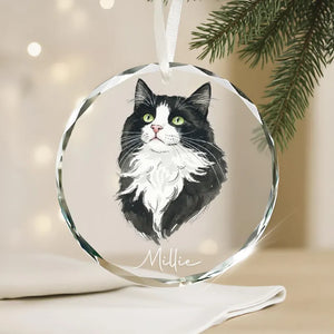 Personalised Cat Photo Christmas Baubles, Custom Watercolour Cat's First Christmas Keepsake, Photo Pet Portrait Gift for Pet Lovers 93d0ef4d-1f99-4c82-b2b6-0bd2c9c3f671-vcvbcb-1-.webp