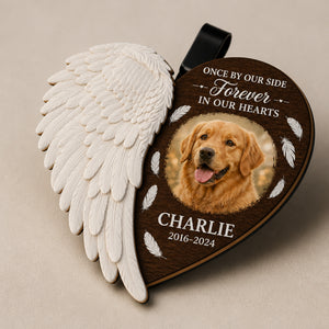 Pet Memorial Angel Wing Visor Clip – Forever in Our Hearts - Personalized Wooden Car Visor Clip 2 Layer 93df7964-d85f-4008-b010-3c5974fa9e5f.jpg