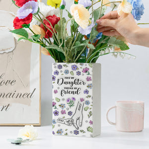 A Mom Is A Daughter First Friend - Ceramic Book Flower Vase 93fd1ba1-4517-4721-a95c-3445b058a7e7-2.jpg