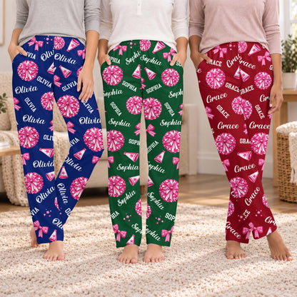 Personalized Cheerleader Lounge Pants, Custom Name Cheer Sweatpants, Cheer Mom Gift 93fdd5d6-217e-4db7-8b56-fbc7d0d26094-1.jpg