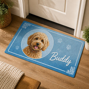 Personalized Cooling Pet Doormat – Watercolor Pet Portrait & Name - Personalized Doormat 943381f1-7c81-41b0-8674-d59ca47ff43c.jpg