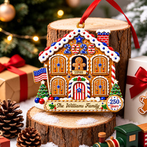 America 250th Anniversary Christmas Sweet Memories Built Together - Real 3D Raised Ornament 944086fc-90e7-408f-94bc-54770c90ef00-banner-1.jpg