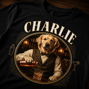 Custom Pet Mixologist Portrait Tee – Photo Upload - Personalized T-shirt 947f86c8-0802-40cc-acef-6a6b285268f3.jpg