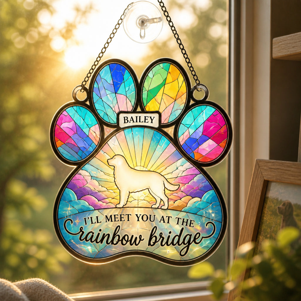 Rainbow Bridge Paw Suncatcher – Personalized Pet Name - Personalized Suncatcher Ornament 949ef6ae-3ca1-457b-8f2e-9f7526d037ca.jpg