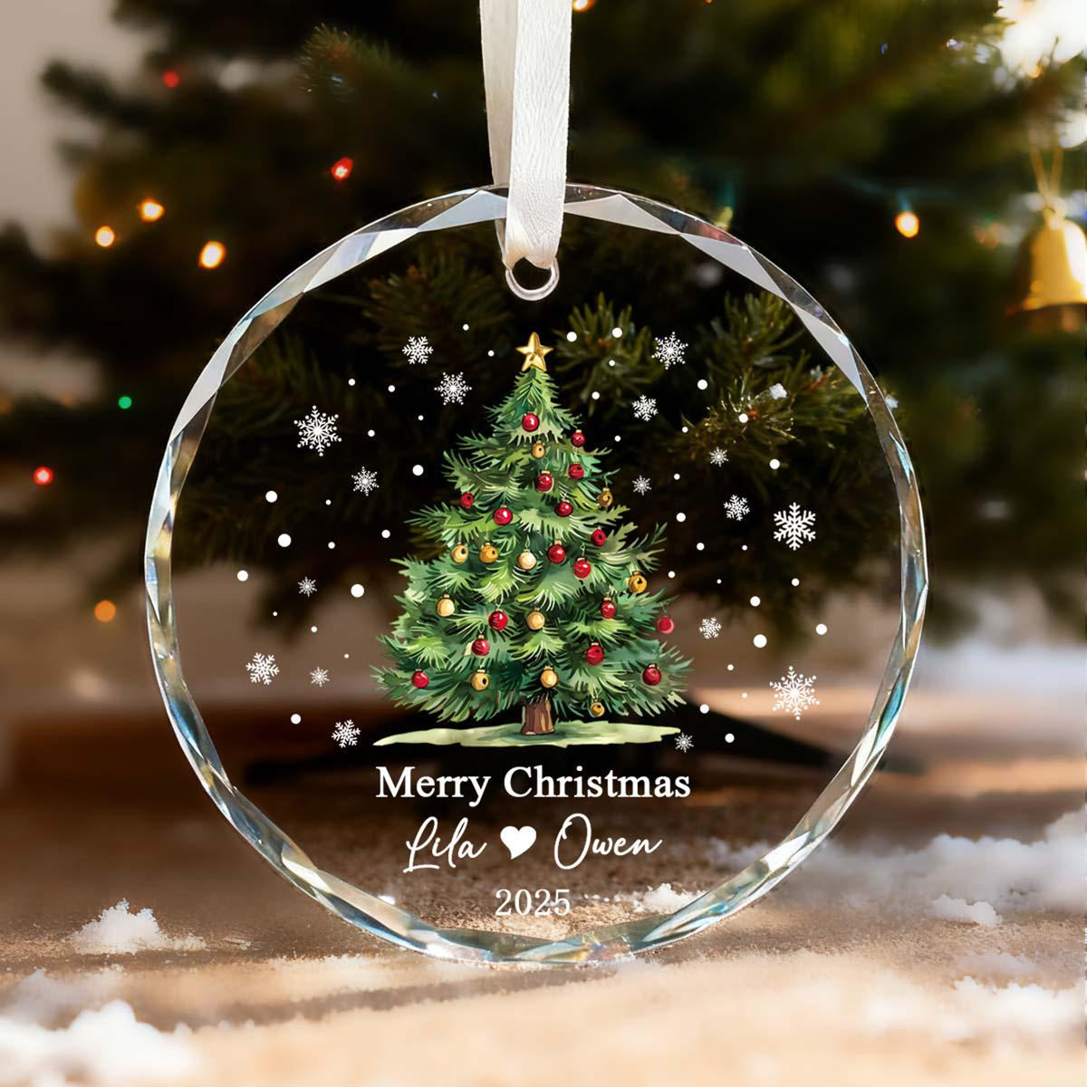 Personalized Crystal Christmas Tree Ornament, Custom Name Keepsake, Couple Holiday Decor Gift 94ece3ee-eac0-468a-880d-9745ba0e4537-1.jpg