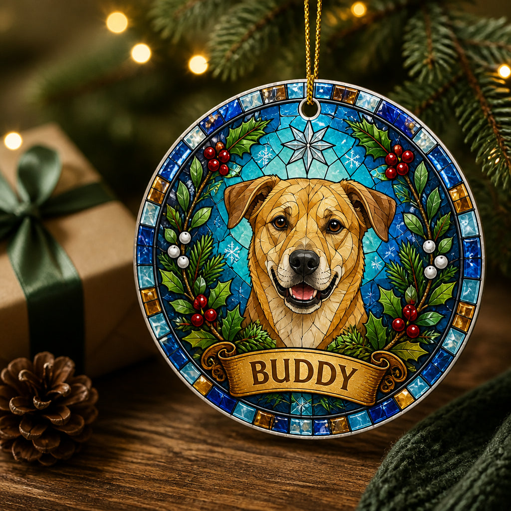 Custom Stained-Glass Pet Portrait Ornament - Personalized Ornament 94f07907-e5e0-4d4b-827c-e025e0aed4bb.jpg