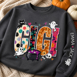 Custom Grandma Nickname Halloween Sweatshirt – Ghosts & Cauldron - Personalized Sweatshirt 94f942e9-bf0e-4744-8ed5-7d420d5b8316.jpg