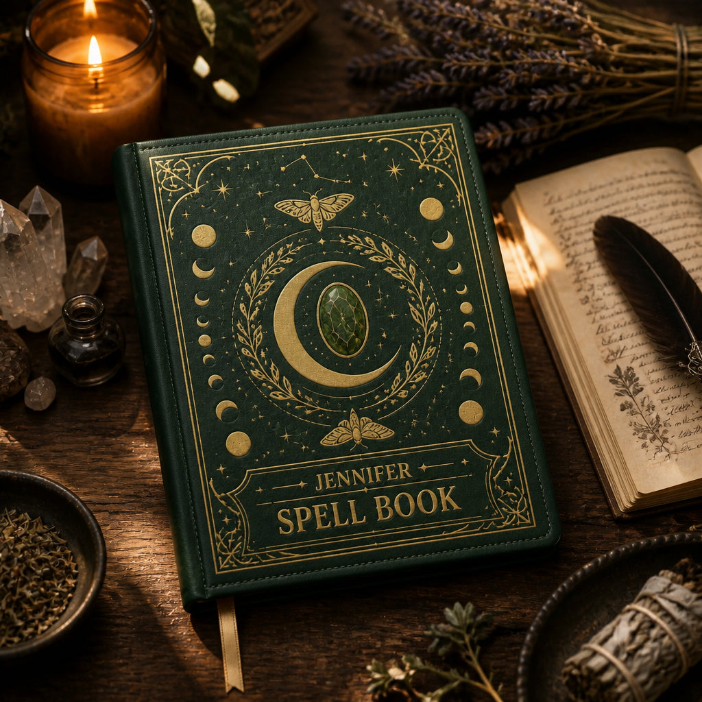 Personalized Lunar Spell Book Leather Journal - Personalized Graphic Leather Journal 9509b7ba-b650-4a34-a298-6f6e19eba4bc.jpg