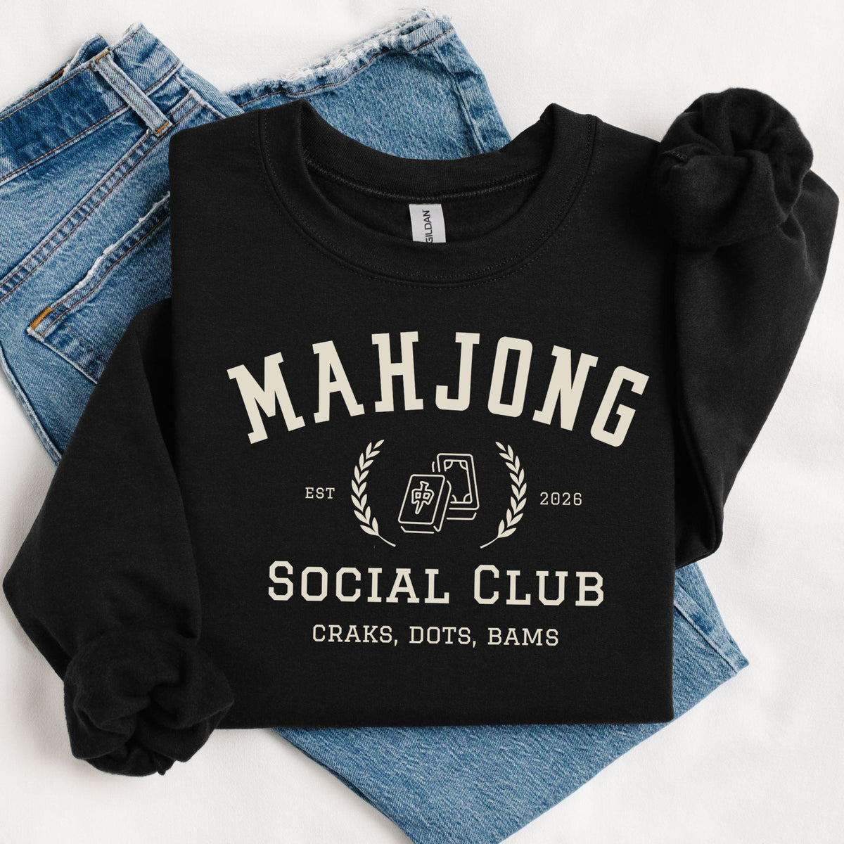 Mahjong Sweatshirt, Mahjong Lover Gift, Mahjong Social Club Sweatshirt, Mahjong Group Sweatshirt, Mahjong Club Shirt, Mahjong Night Shirt 951e5e3b-edd6-44b3-a7d4-cefc313be644-6.jpg