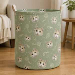 Custom Pet Face Storage Bag – Fishbone Toss Pattern - Personalized Storage Bag 952ab5fe-964d-4da5-8b44-3b6c6ab88be5.png