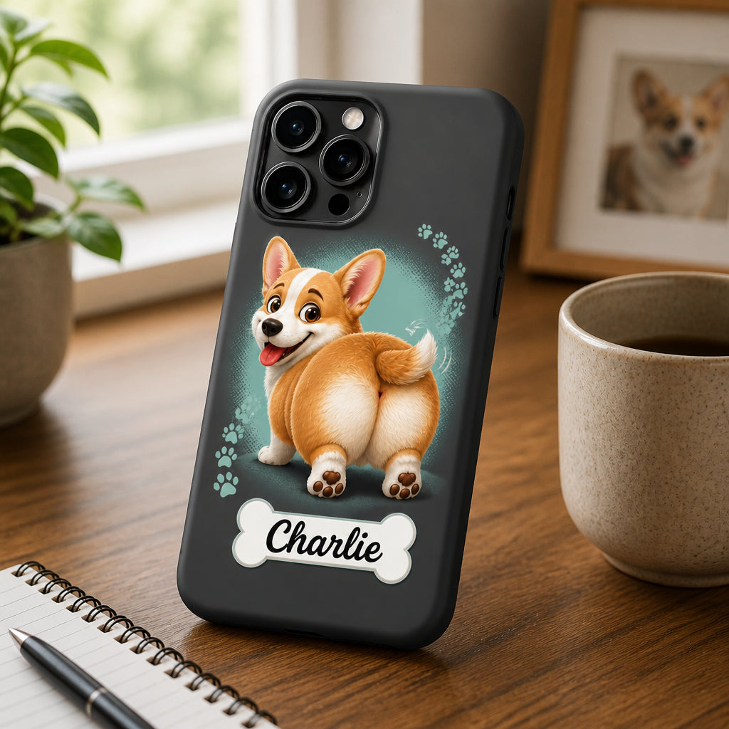 Corgi Booty Personalized Name Phone Case - Personalized Phonecase 9573272a-7c5e-447f-a083-4d406d1a4876.jpg