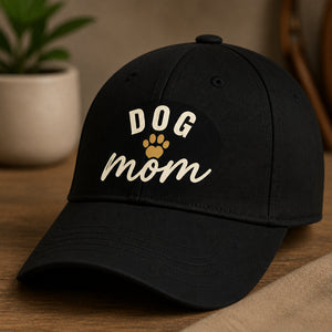 Dog Mom Paw Badge Printed Cap - Printed Cap 959af7f1-bc93-4b99-87c9-8a2631493cd0.jpg