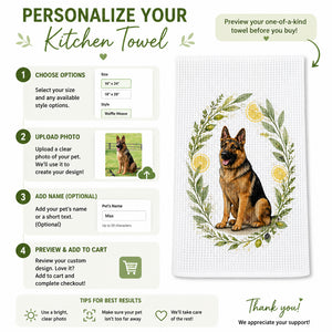 Custom Pet Watercolor Kitchen Towel – Herb Wreath Edition - Personalized Kitchen Towel 95bdb455-41e4-4109-988f-8e7df91c5f4e.jpg