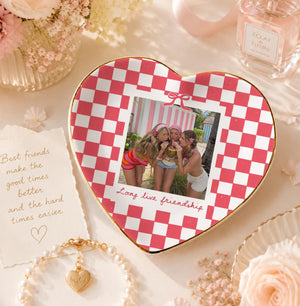 Personalized Besties Photo Ring Dish, Ceramic Best Friend Jewelry Dish, Sister Birthday Gifts For Her, Bridesmaid Striped Trinket Tray 95c6f345-67b5-480c-8bc3-d1b5bb611c80-9.jpg