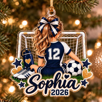 Personalized Soccer Girl Christmas Ornament, Custom Soccer Player Acrylic Ornament with Name & Jersey Number, Soccer Team Gifts for Girls 95d7bc22-afb4-42fe-8a96-f20e886b35ba-2.jpg