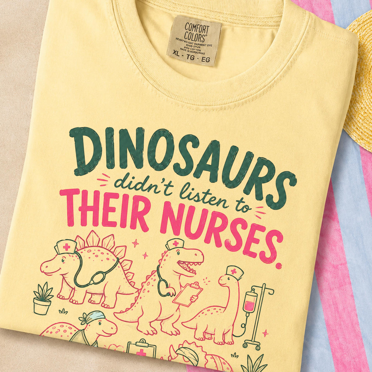 Funny Nurse Shirt Gift for RN, Pediatric Nurse Tee, NICU Nurse Shirt, Nurse Week Gift, Registered Nurse Comfort Colors Dinosaur Shirt CNA 96379fd1-33d3-46e1-a6a6-c16371d72d46-3.jpg